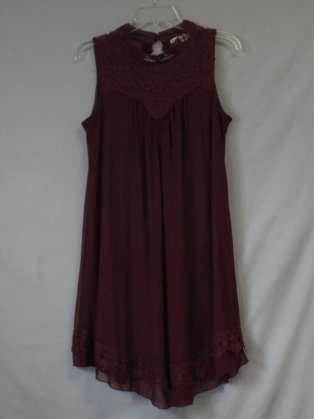 Altard State Garnet Chiffon Dress